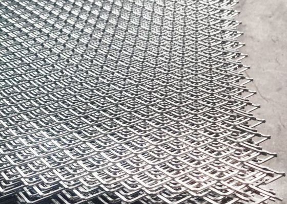 Length 2.44m Width 1.22m Stainless Steel Expanded Mesh For Chemical Machinery