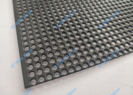 Powder Spraying 2-15mm Diameter Hole Perforated Metal Sheet For Decorative