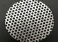 Round Hole Staggered 60 Degree Metal Perforated Sheet SS 316L