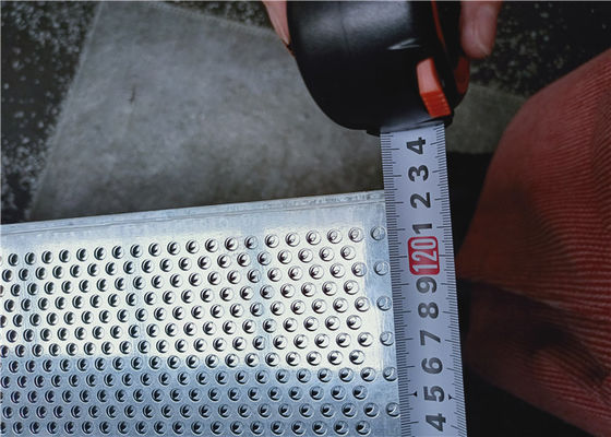 3mm Round Hole Staggered 60 Degree Perforated Sheet Metal 4x8